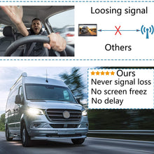 Wired Backup Camera System Kit,5’’ LCD Rear View Monitor with IP69 Waterproof,1080P Vehicle Back up Cam IR Night Vision Wide View Angle for RV Trailer,5th Wheels,Tractor,Trucks