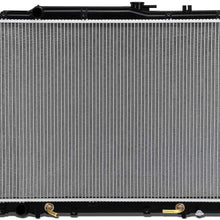 DNA Motoring OEM-RA-2740 2740 OE Style Bolt-On Aluminum Core Radiator Replacement