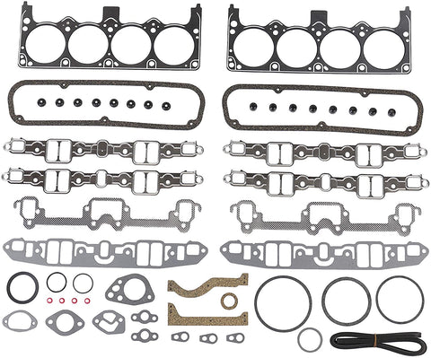 DNJ HGS1153 Graphite Head Gasket Set/For 1976-1989/ Chrysler, Dodge, Plymouth/Aspen, Caravelle, Charger, Cordoba, Coronet, D - Series, Dakota, Dart, Diplomat, Duster, Fifth Avenue/5.2L V8 OHV