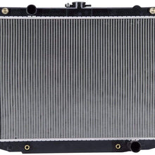 Klimoto Radiator | fits Dodge Ram 1500 2500 3500 Van 3.9L V6 5.2L 5.9L V8 | Replaces CH3010175 CH3010179 52029116 52029117 52029119