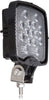 Maxxima MWL-19-A Black Black Round 15 LED Work Light (675 Lumens)