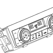 ACDelco 15-73497 GM Original Equipment Heating and Air Conditioning Control Panel with Rear Window Defogger Switch