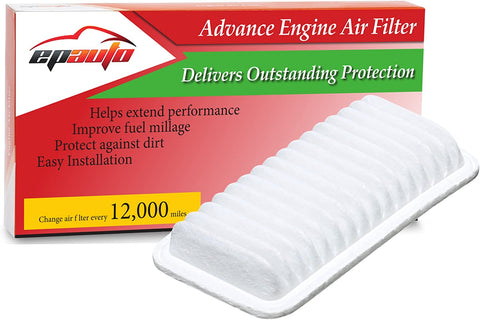 EPAuto GP482 (CA9482) Replacement for Toyota/Scion/Subaru/Pontiac Panel Engine Air Filter for Corolla (2003-2008), Matrix (2003-2008), FR-S (2013-2016), tC (2005-2010), BRZ Automatic (2013-2019)