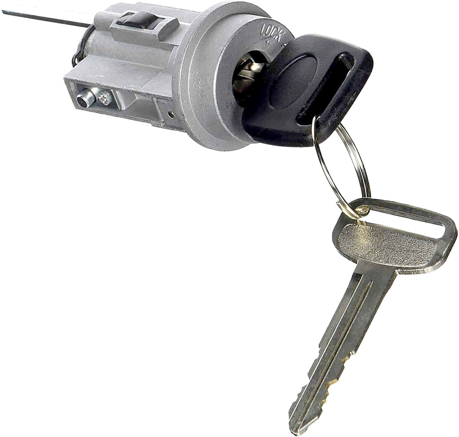 APDTY 112911 Ignition Lock Cylinder With Keys Fits 1995-2003 Tacoma 1996-2002 4Runner (Except Transponder Key Models; Replaces Toyota 69057-35070, 6905735070)