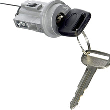 APDTY 112911 Ignition Lock Cylinder With Keys Fits 1995-2003 Tacoma 1996-2002 4Runner (Except Transponder Key Models; Replaces Toyota 69057-35070, 6905735070)