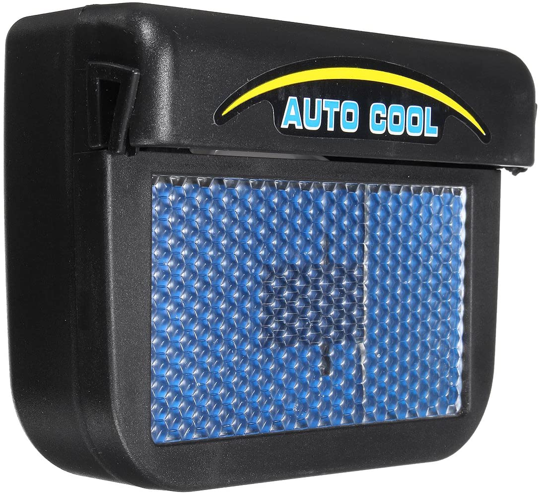 Solar Power Car Window Auto Air Vent Cool Fan Cooler Ventilation System Radiator