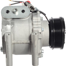 AUTEX AC Compressor & A/C Clutch CO 4910AC Fits 4.2L Only Replacement for Chevrolet Trailblazer & GMC Envoy 2002 2003 2004 2005 2006 2007 2008 2009 & Buick Rainier 2004 2005 2006 2007