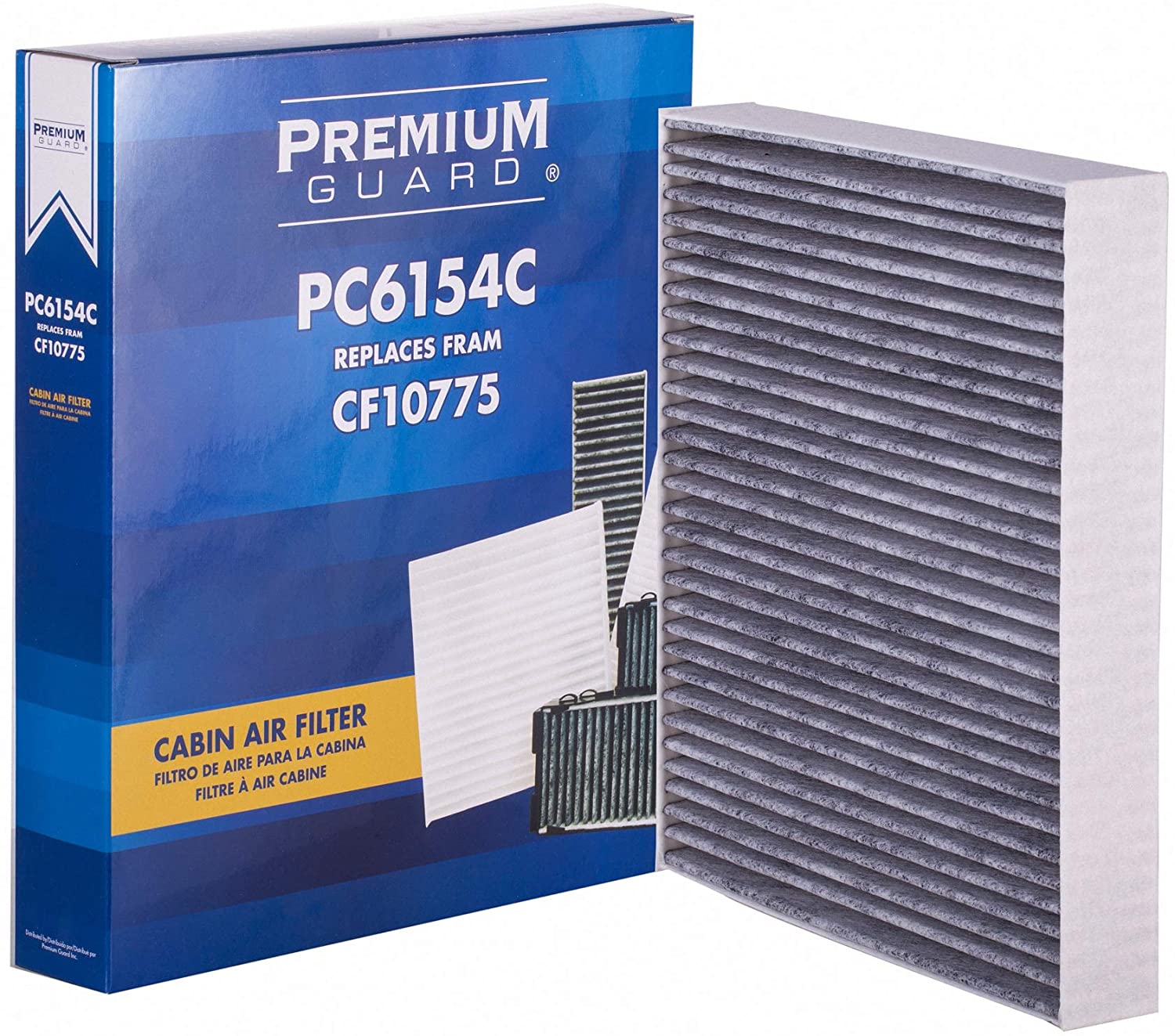 PG Cabin Air Filter PC6154C| Fits 2010-2020 various models of Buick, Cadillac, Chevrolet, Rolls-Royce, Saab