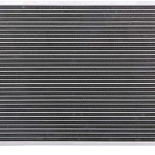 Lynol Cooling System Premium Complete Aluminum AC Condenser Replacement Compatible With 1993-1997 Nissan Altima L4 2.4L NI3030104