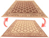 EasyGO Products Rv Camping Mats - 6' x 9' Outdoor Patio Mat - Reversible Rv Mat - Carrying Strap
