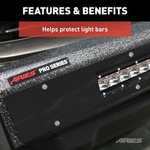 ARIES PC20OB Pro Series 30-Inch Black Steel Grille Guard Light Bar Cover Plate