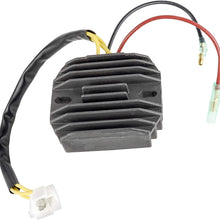 Caltric Stator & Regulator Rectifier Compatible With Yamaha Kodiak 400 Yfm400 1996-1998 With Gasket