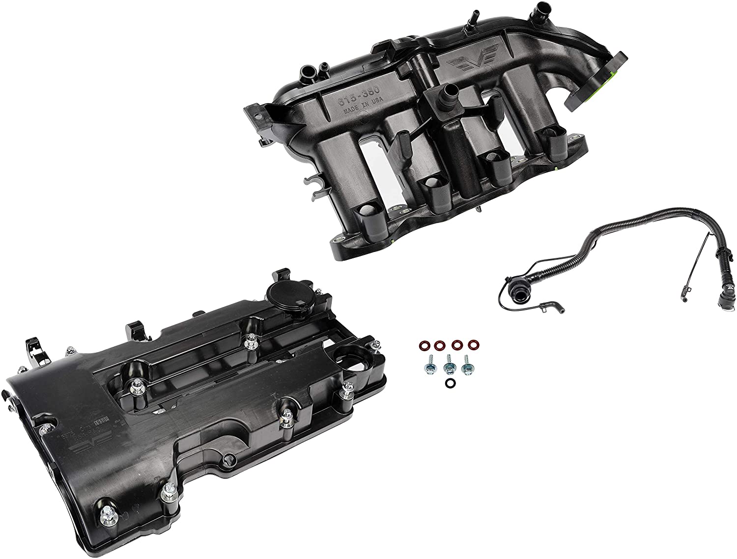 Dorman 615-380KIT Intake Manifold and Valve Cover Kit for Select Buick/Chevrolet Models (OE FIX)