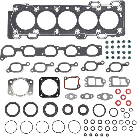DNJ HGS4263 Head Gasket Set For 00-09 Volvo / S60, C70, V70, S70 2.3L-2.4L L5 DOHC Turbocharged B5244T5,B5244T7,B5234T9,B5234T3,B5244T3,B5244T