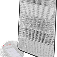 PetriStor 16 X 25 SunShield RV Reflective Door Window Cover- Helps Protect Your RV from Harmful UV Rays and Regulates RV Temperature