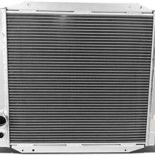 DNA Motoring RA-BRONCO66V8-T2-3 3-Row Full Aluminum Racing Radiator