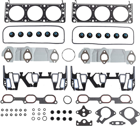 DNJ HGS3150 Graphite Head Gasket Set for 1999-2003 / Buick, Chevrolet, Oldsmobile, Pontiac/Century, Cutlass, Grand Prix, Lumina, Malibu / 3.1L / OHV / V6 / 12V / 189cid