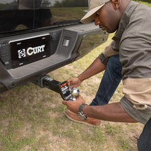 CURT 45310 Class 4 Trailer Hitch Ball Mount, Fits 2-Inch Receiver, 10,000 lbs, 1-1/4-Inch Hole, 2-In Drop, 1-Inch Rise