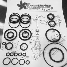 Rebuild Kit!! Johnson Evinrude OMC Trim & Tilt O-Ring & Seal Kit 434519 0434519 FSM011