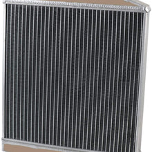 ALLOYWORKS 2 Row All Aluminum Radiator+Shroud Fan+Relay For 1992-2000 1991 1990 99 Honda Civic EG EK