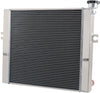 ALLOYWORKS 3 Row Aluminum Radiator Fits For Hyster/Yale Forklift S40XMS S25-35XM S25-40XM OEM 580021191, 8508901, 2043720