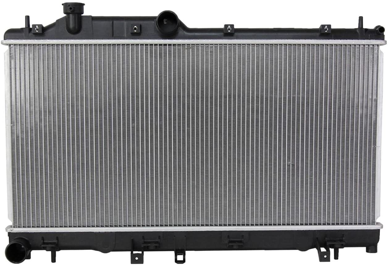 Rareelectrical NEW RADIATOR ASSEMBLY COMPATIBLE WITH SUBARU 08-12 IMPREZA 2.5L H4 2458CC WRX SU3010652 3440 3440 SU3010652 CU2777 45119-FG010