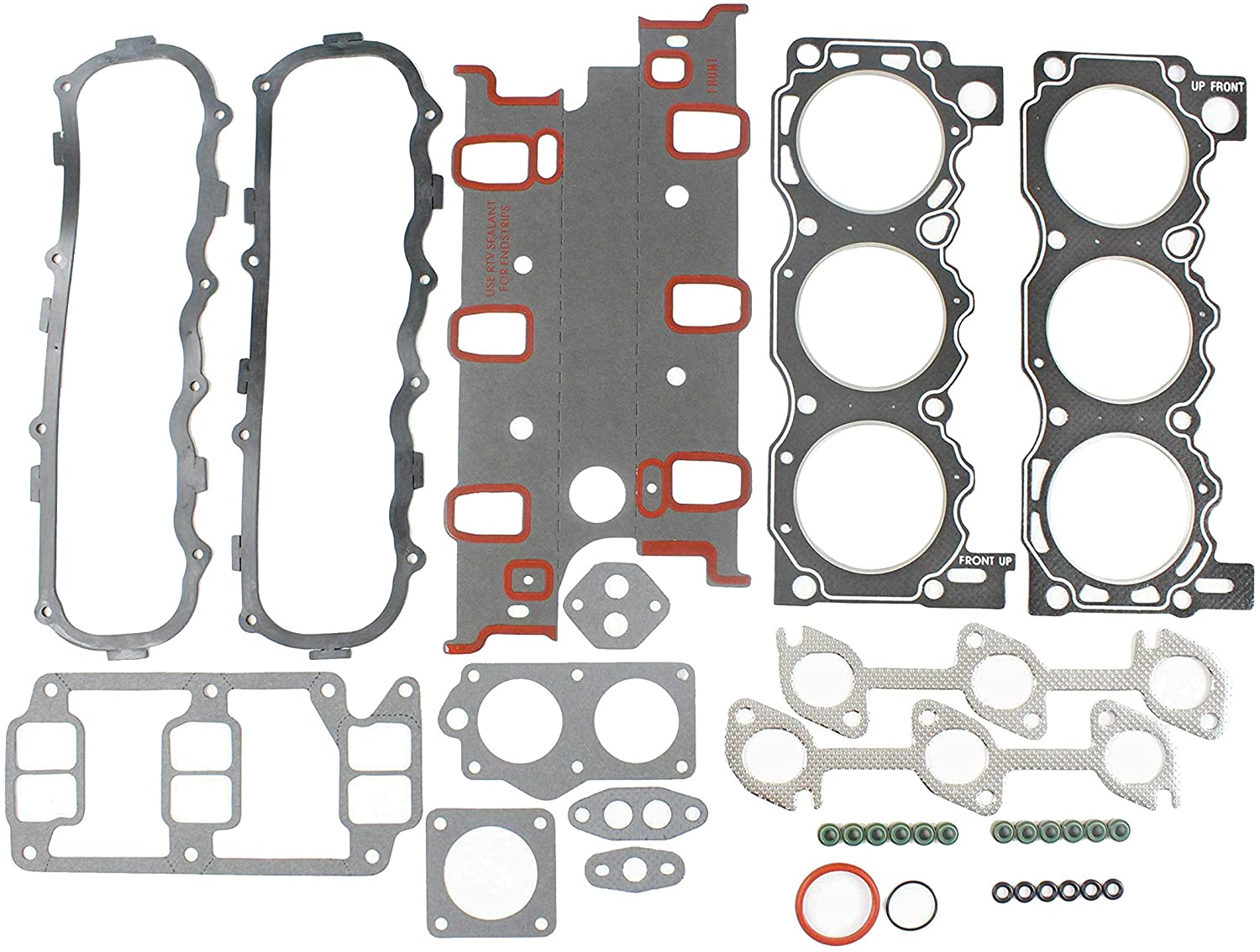 DNJ HGS421 Graphite Head Gasket Set for 1986-1992 / Ford/Bronco II, Ranger / 2.9L / OHV / V6 / 12V / 177cid