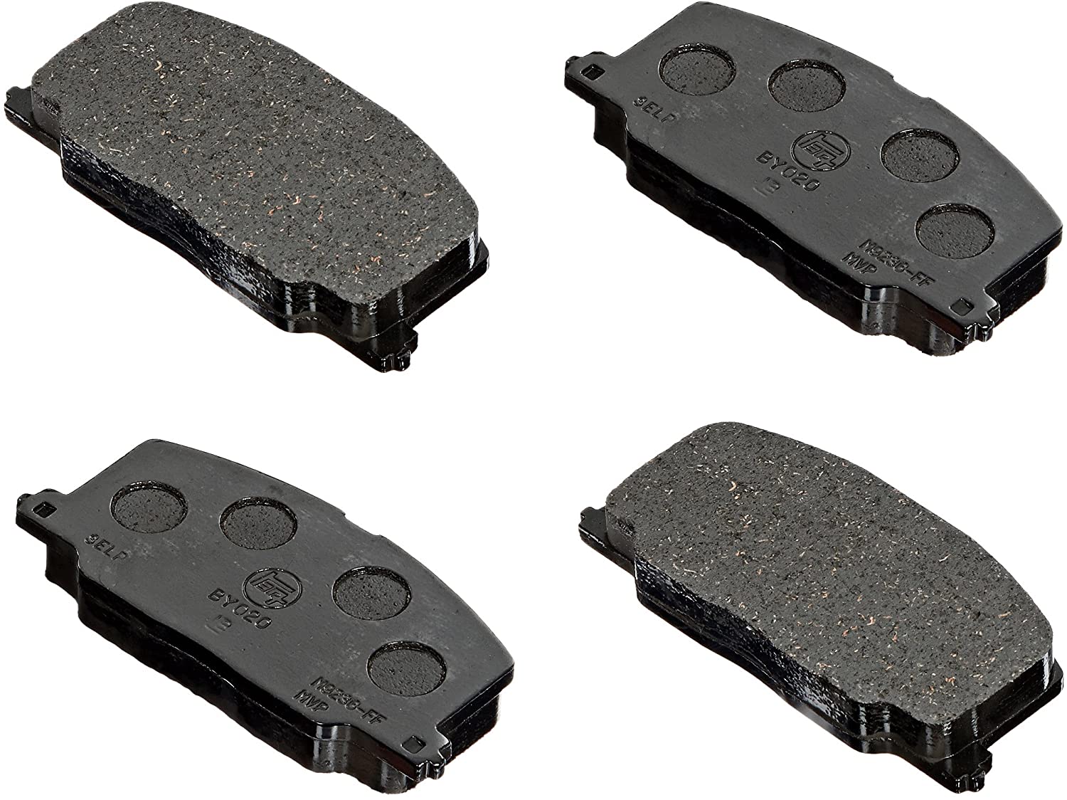 Toyota Genuine Parts 04465-YZZA3 Front Brake Pad Set