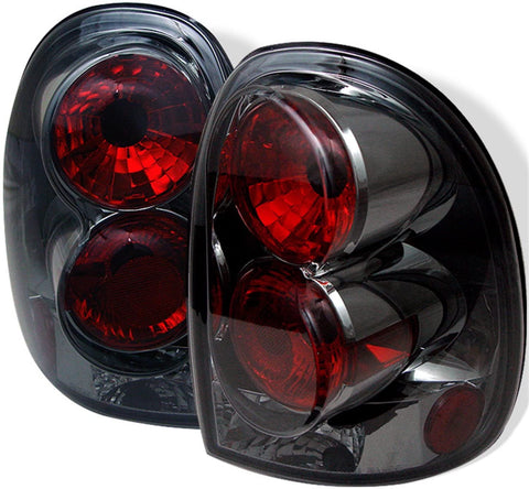 Spyder Dodge Caravan 96-00 / 98-03 Durango Altezza Tail Lights - Black
