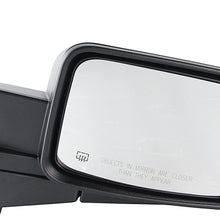 Dorman 959-125 Passenger Side Power Door Mirror - Heated / Folding for Select Jeep Models, Black