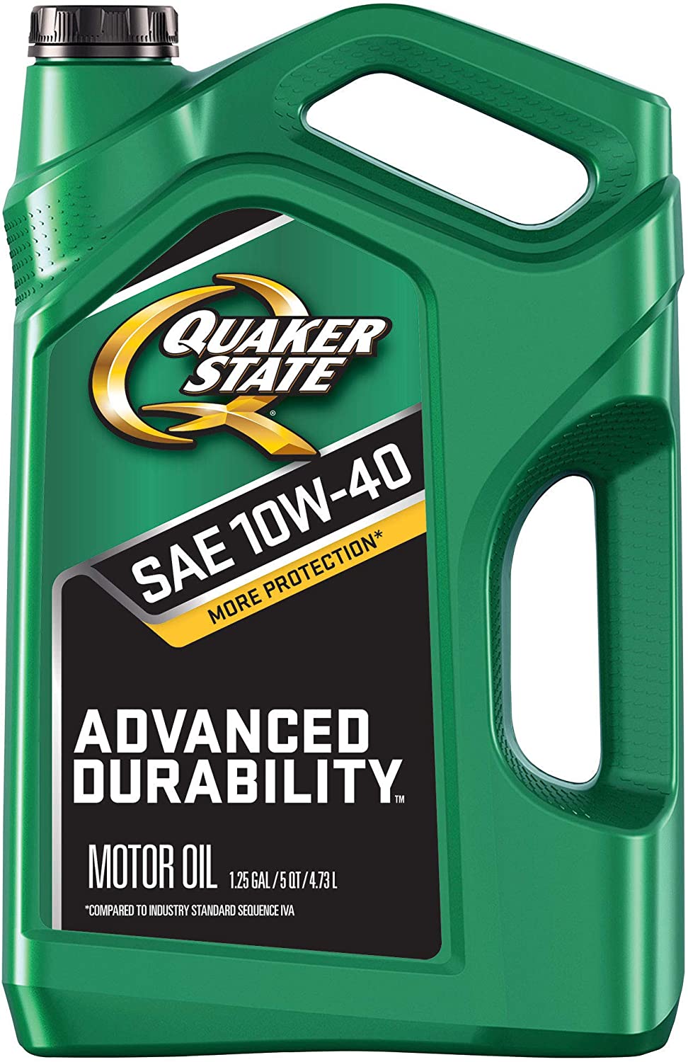 Quaker State Advanced Durability Conventional 10W-40 Motor Oil (5-Quart, Case of 3)