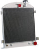 ALLOYWORKS 4 Row All Aluminum Radiator For 1933 1934 Chevy Engine/Ford-Grill-Shells 3