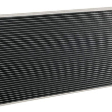 ALLOYWORKS 2 Row Radiator for 1997 1998 1999 2000 2001 2002 2003 Chevy Malibu/Pontiac Grand Am/Cutlass/Alero 2.4L 3.4 V6