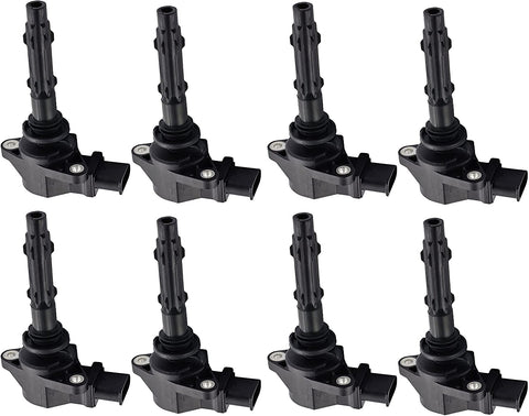 ENA Pack of 8 Ignition Coils Compatible with Mercedes-Benz C230 C350 CL550 2007-2008 Dodge Sprinter 2500 3500 5.5L V6 V8