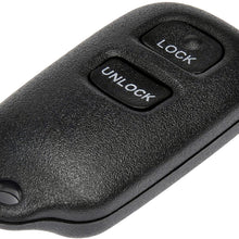 Dorman 99139 Keyless Entry Transmitter for Select Toyota Models, Black