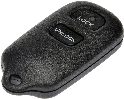 Dorman 99139 Keyless Entry Transmitter for Select Toyota Models, Black