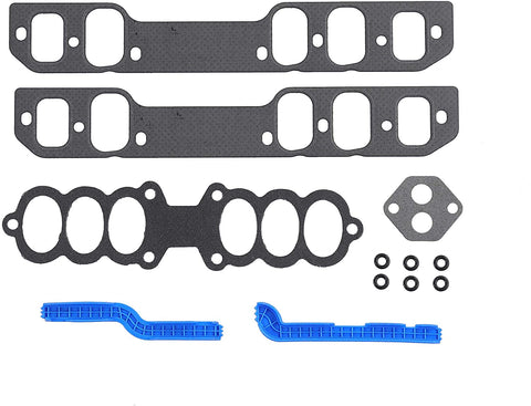 DNJ IG4148 Intake Gasket for 1996-1998 / Ford, Mercury/Cougar, Mustang, Thunderbird / 3.8L / OHV / V6 / 12V / 232cid