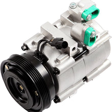 SCITOO AC Compressor Pump Compatible with CO 10703C for Hyundai Sante Fe Kia Optima 2.4L 2001-2006