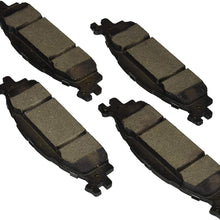 Bosch BE1508H Blue Disc Brake Pad Set with Hardware for Select Ford Explorer, Flex, Taurus and Lincoln MKS, MKT - FRONT