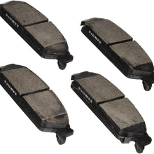Bosch BE1194H Blue Disc Brake Pad Set with Hardware for Select Cadillac Escalade; Chevrolet Silverdo, Suburban, Tahoe; GMC Sierra, Yukon + More - REAR