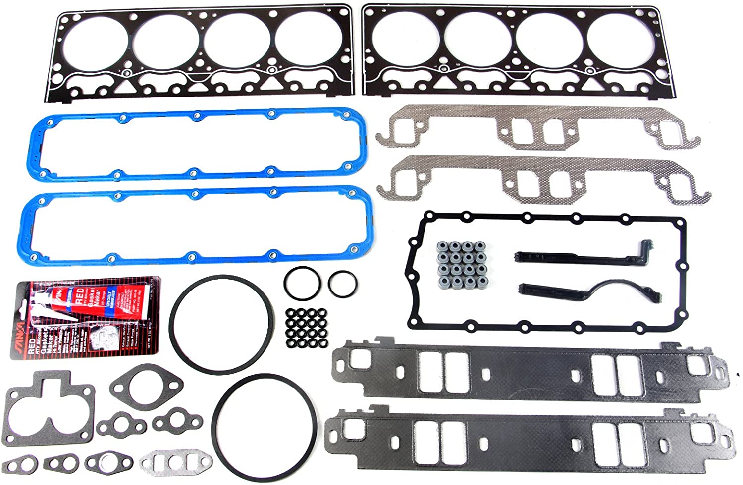ECCPP Engine Replacement Head Gasket Set for 99-01 for Dodge for Ram 1500 5.2L V8 OHV VIN Y 12V Engine Head Gaskets Kit
