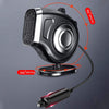 Car Heater Fan 12V 150W Portable Fan Heater Automobile Heater Warmer 2 in 1 Heating Cooling Windshield Defrost Defogger Adjustable Direction Winter Warm Heater