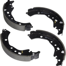 Bosch BS945 Blue Drum Brake Shoe Set for Scion: 2013 iQ, 2008-14 xD; Toyota: 2009-17 Corolla, 2012-17 Prius C - REAR