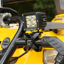 Rugged Ridge 11031.02 Black X-Clamp for 1.25-2" Tube Bumper Roll Bar and Cage Accessory Mount 2-Piece Kit