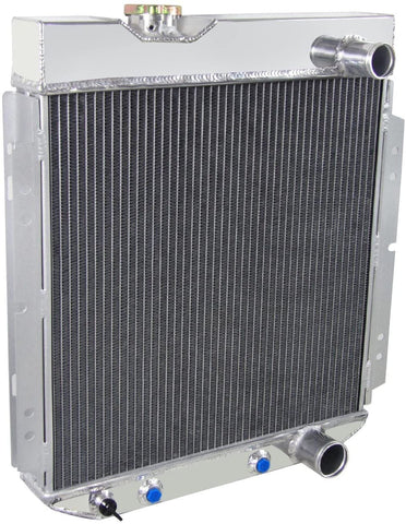 OzCoolingParts 64-66 Ford Radiator, Pro 3 Rows Core Aluminum Automotive Radiators Engine Cooling Fits for Ford Mustang/Falcon V8 Engine AT/MT 289 302 WINDSOR 1964-1966 1965