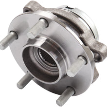 AUTOMUTO Wheel Hub Bearing, 513296 Front 5 Lugs Fit Infiniti Jx35/Infiniti Qx60/Nissan Murano/Nissan Altima/Nissan Maxima/Nissan Pathfinder 2007-2015(Pack of 2)