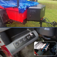 Nilight 5 Gang 3 Pin Rocker Switch Panel Waterproof On-Off Toggle Switches for Car Vehicle Trailer Truck SUV Marine Boat RV Ship 12V/24V 20A,2 Years Warranty