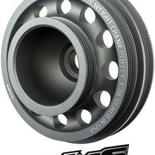 VMS Racing 92-96 Light Weight Billet Aluminum Crankshaft CRANK PULLEY Compatible with HONDA CIVIC Del Sol 1.5L 1.6L SOHC D15 and D16 Engines ONLY OEM SIZE (uses same belts)