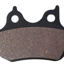 Front and Rear Carbon Fiber Brake Pads for Harley-Davidson most models 03-11 F&R