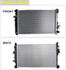 WFLNHB Radiator 13574 Replacement for 2016-2018 Chevrolet Malibu 1.5L 2017-2018 Buick LaCrosse 3.6L